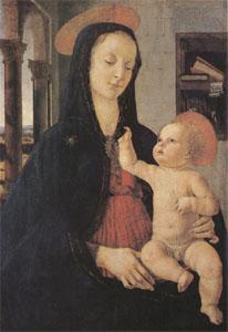 Domenico Ghirlandaio The Virgin and Child (mk05) Sweden oil painting art